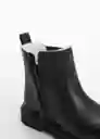 Botas Daciab Negro Talla 23 Niña Mango