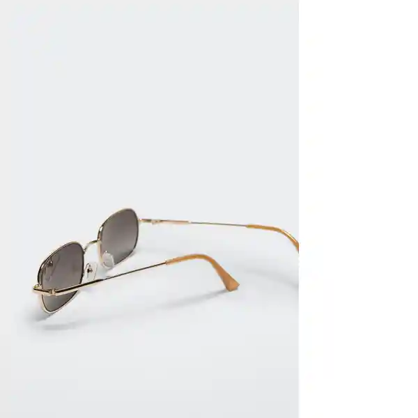 Gafas De Sol Sarai Oro Talla 99 Mujer Mango