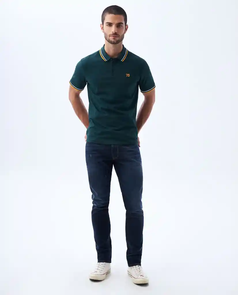 Polo Manga Corta Para Hombre