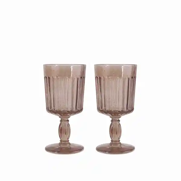 Set Copa Eros Ámbar Ambiente Gourmet