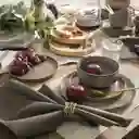 Aro Para Servilletas Enredo Dorado Ambiente Gourmet