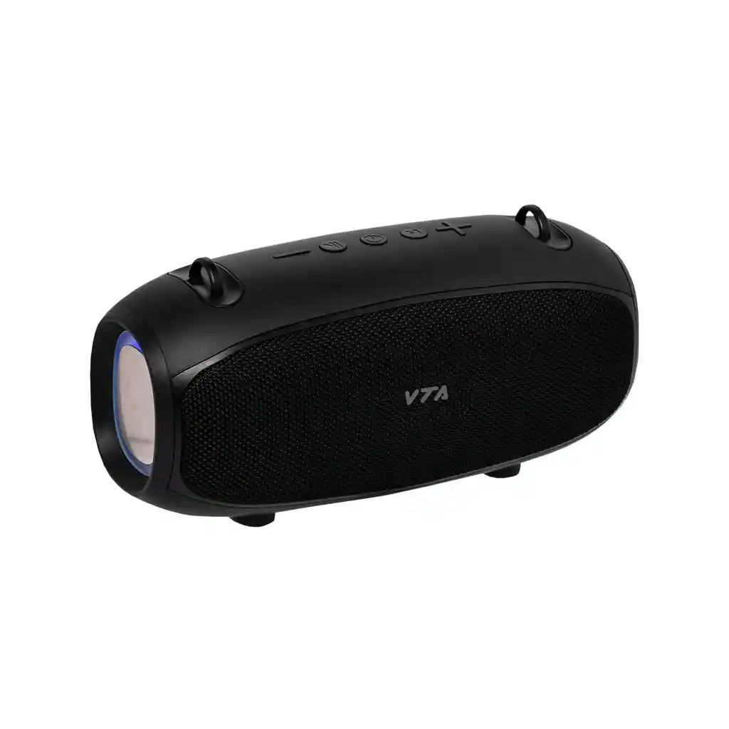 Parlante Recargable Rhythm 30w Vta Con Bluetooth Luces Led y Radio Fm
