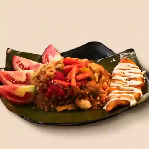 Arroz mixto