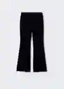 Leggings Velis Negro Talla 09 Niñas Mango