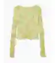 Suéter Tejido Mujer Verde T MEDIUM 400387600211 American Eagle