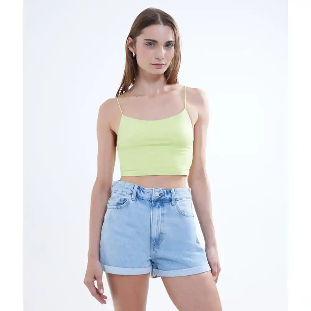 Short Esencial Azul Mujer Seven Seven Talla 8