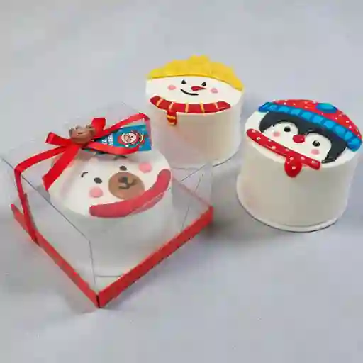 Mini torta navideña