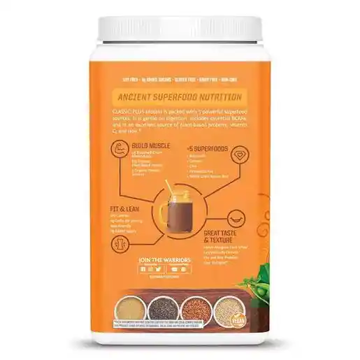 Warrior Sun Proteina Organica Plus Chocolate