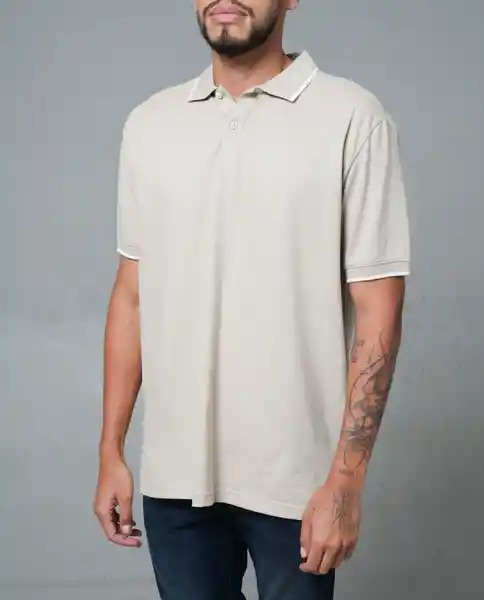 Camisa Tipo Polo Hombre Café M 190G001 Rifle