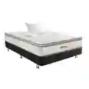 Combo Colchón Fantasia Semidoble (120 X 190 Cm) 5104200020002 Resortado Semifirme