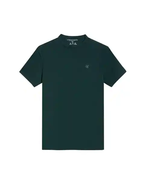 Camiseta Tech Graphic Verde Galloway Ultraoscuro S Chevignon