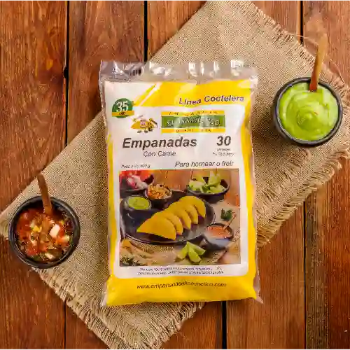 Empanada de Papa con Carne Coctelera