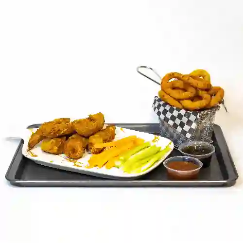 6 Chicken Tenders + Acompañamiento