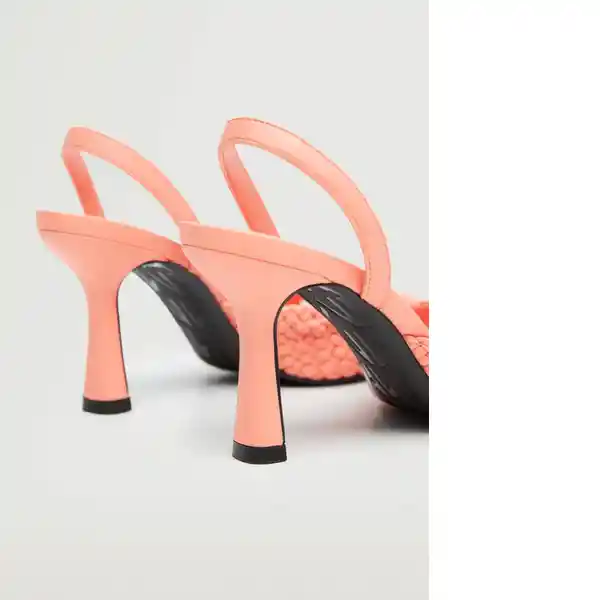 Zapato Paris Salmon Talla 39 Mujer Mango