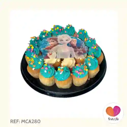 Minicupcakes X 20 Frozen Mca280
