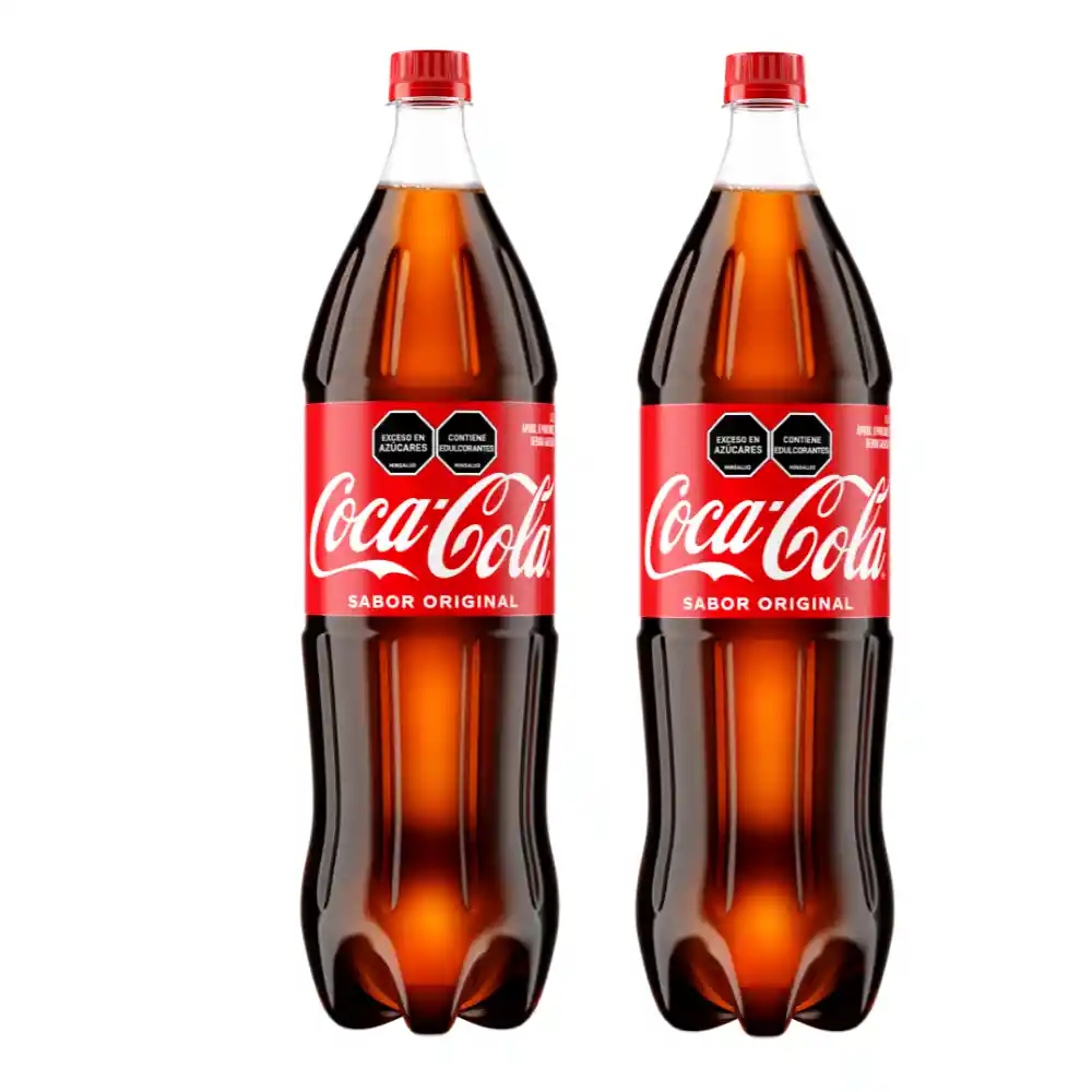 Gaseosa Coca-Cola Sabor Original 1.5L X 2 Unds