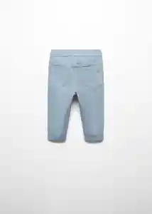 Pantalón Cord Azul Talla 72 Niños Mango