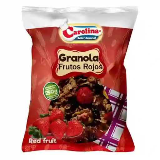 Carolina Cereal Granola Fruto Rojo