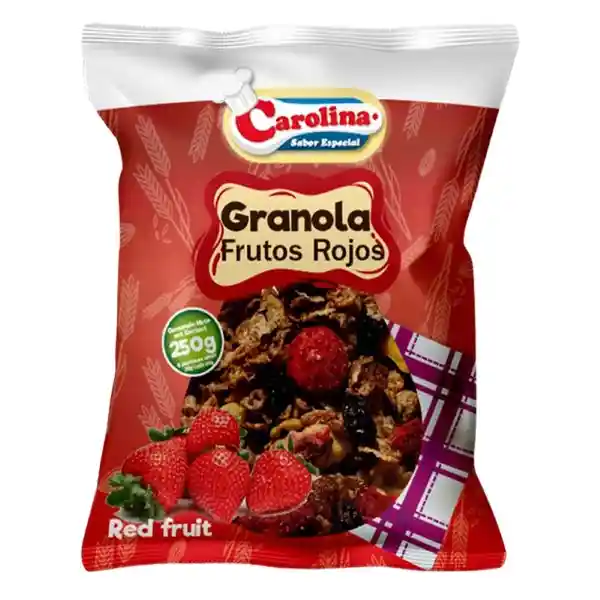 Carolina Cereal Granola Fruto Rojo