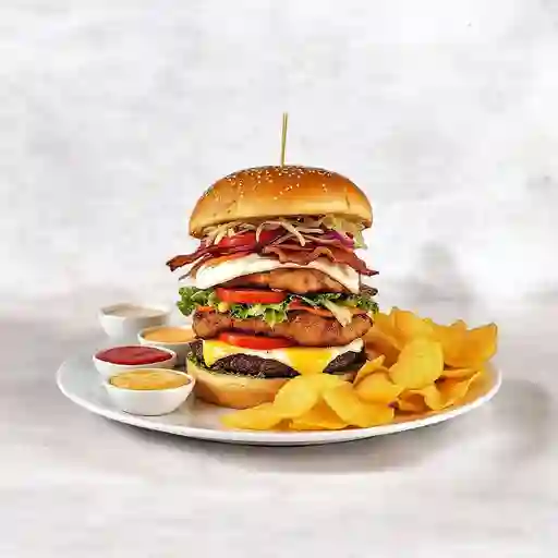 Hamburguesa 5 Carnes