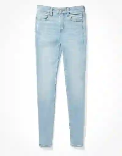 American Eagle Jegging Alto Next Level Azul Talla 10 Regular