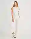 Vestido Blanco Puro Claro Talla XXL 499F002 Esprit