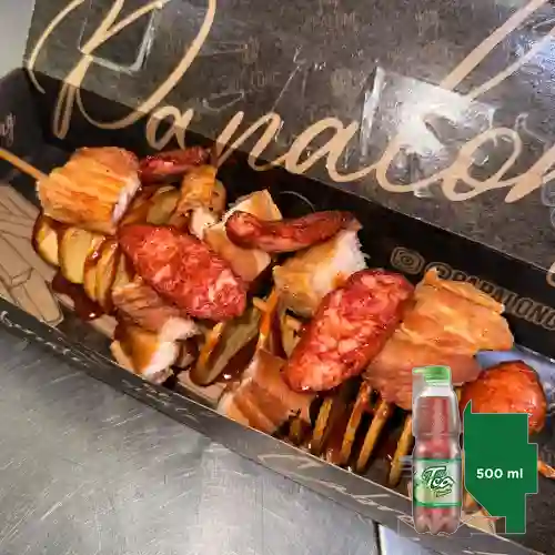 Combo Papa Chuzo Montañera + Mr Tea Limón 500 ml