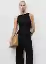 Enterizo Mono Belty Negro Talla S Mujer Mango