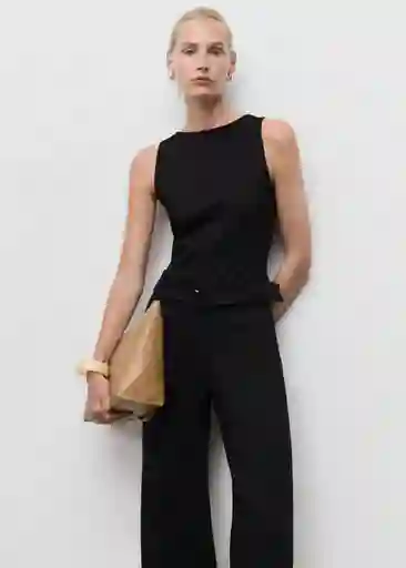 Enterizo Mono Belty Negro Talla S Mujer Mango