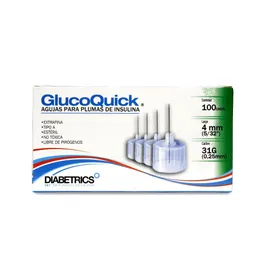 Glucoquick Aguja Para Plumas De Insulina