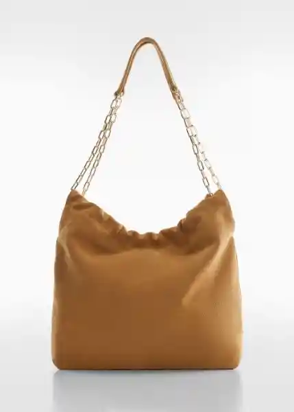 Bolso G Bruna Camel Talla 99 Mujer Mango