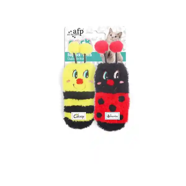 AFP Peluche Para Gato Bug Sock