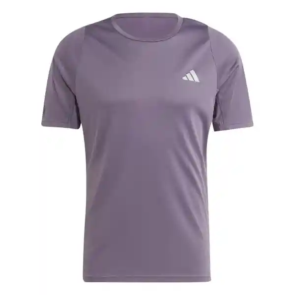 Adidas Camiseta Run Icons 3S Para Hombre Morado Talla M