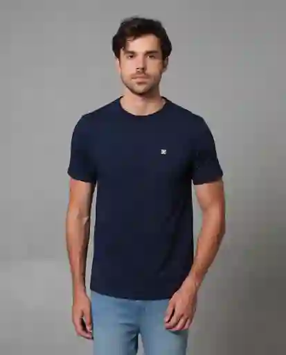 Camiseta Hombre Azul Talla S 100G101_AZU194026 Rifle