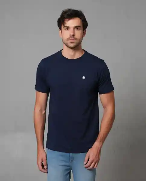Camiseta Hombre Azul Talla S 100G101_AZU194026 Rifle