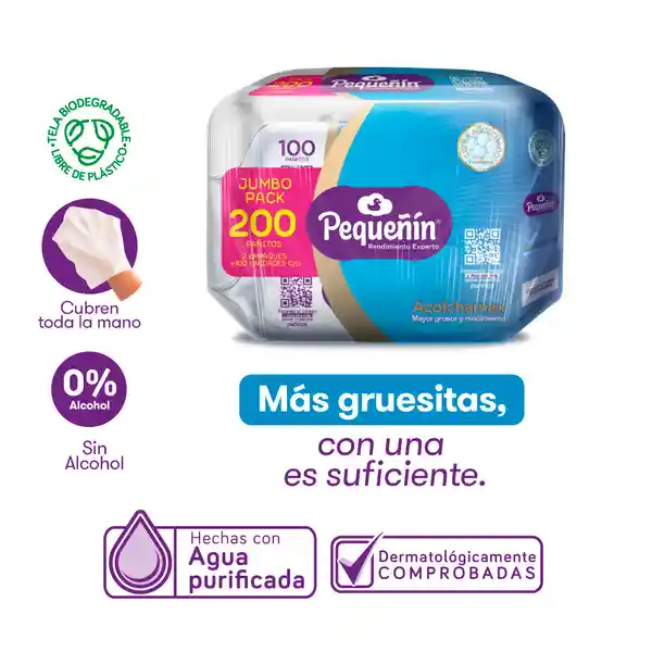 Pequeñín Pañito Húmedo Acolchamax