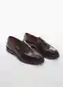 Zapatos Moclite Coffee Talla 43 Hombre Mango