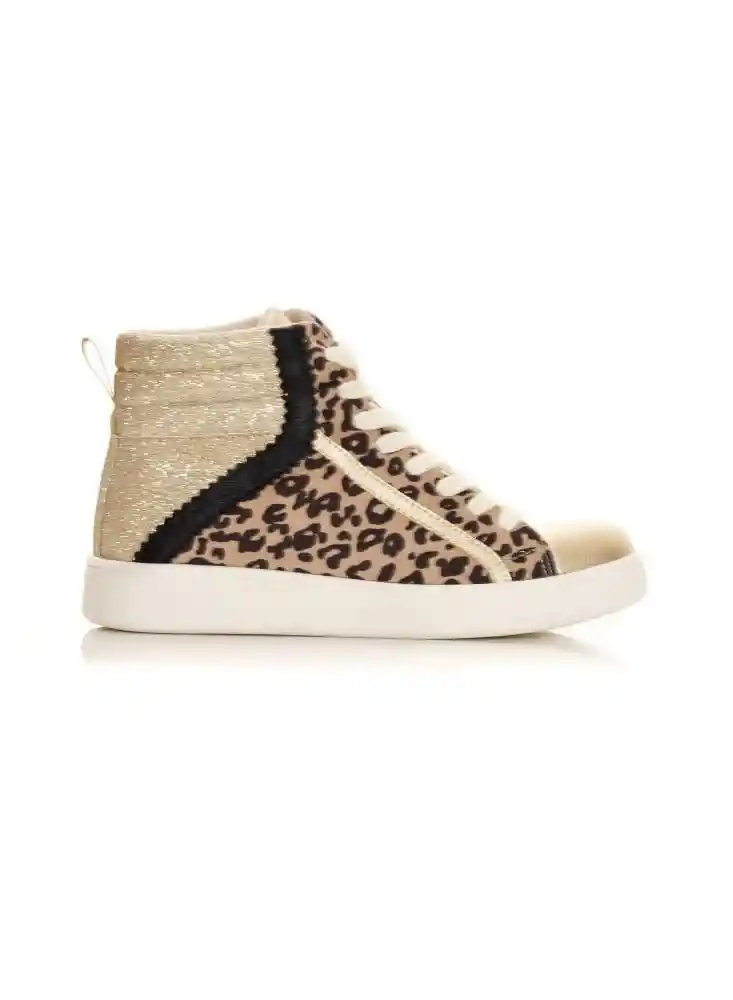 Tenis High Top Animal Print Talla 40