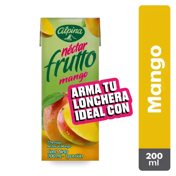 Néctar Frutto Mango Caja 200 ml