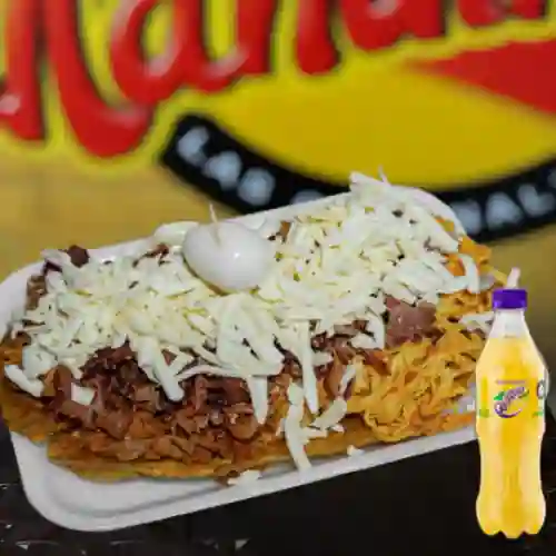 Combo Patacón con Todo + Quatro Original 400ml