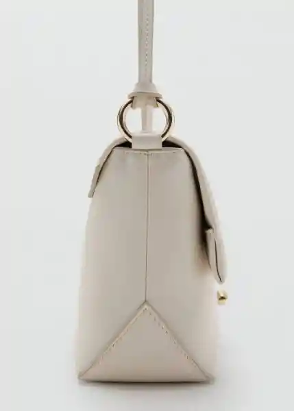 Bolso M Verdejo Off White Talla 99 Mujer Mango