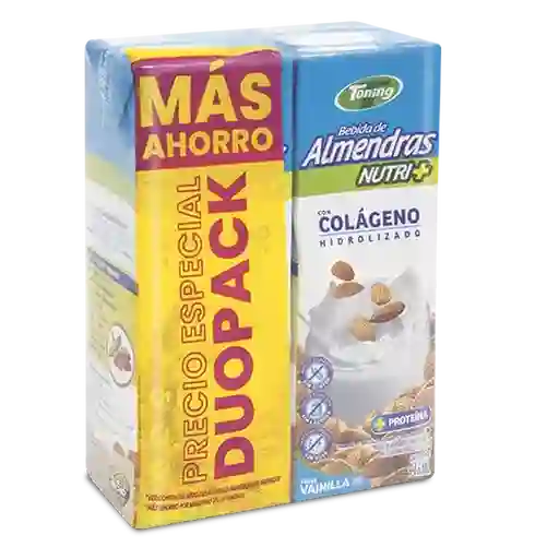 Toning Bebida Almendra Vainilla