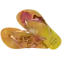 Sandalias Kids Slim Princess Amarillo Limón 32 4123328 Havaianas