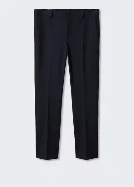 Pantalón Fabre Navy Talla 44 Hombre Mango