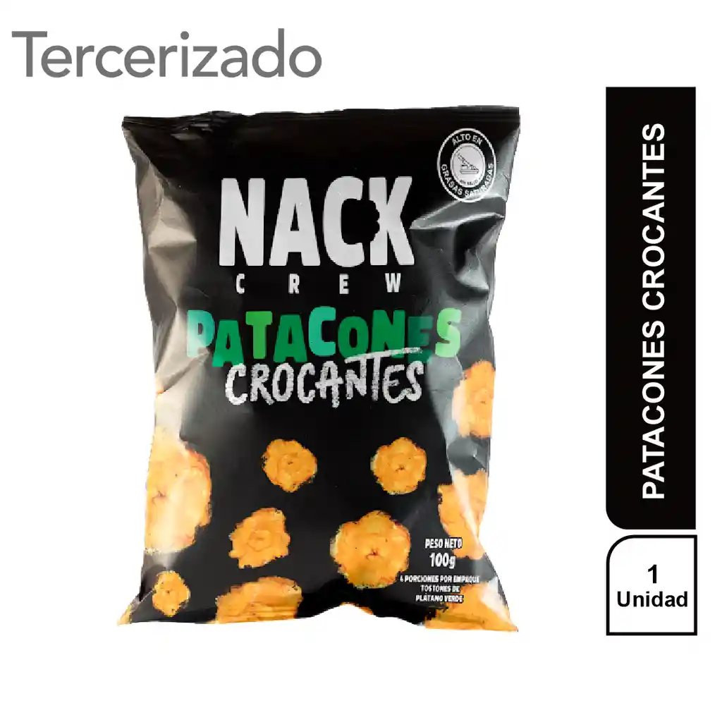 Nack Crew Patacones Crocantes