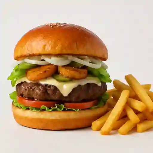 Keko burguer producto insignia combo