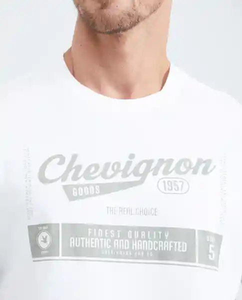 Camiseta Graphic Goods Crudo Prístino Claro M Chevignon