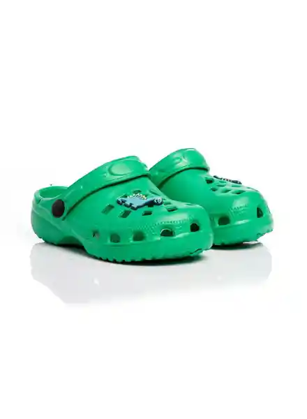 Zapatos Sueco Eva Niño Verde Talla 27 People