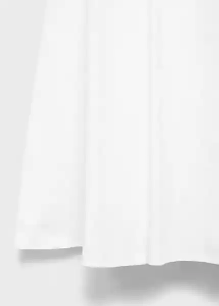 Vestido Nicole Blanco Talla M Mujer Mango