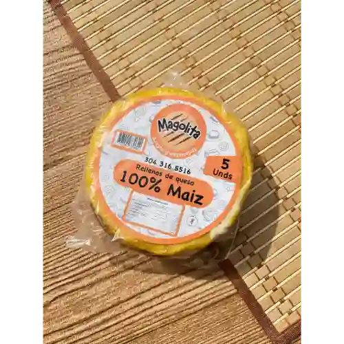 Arepa Rellena de Queso Amarilla X5